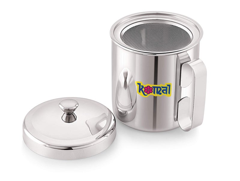 Komal Stainless Steel Multipurpose Oil N Juicer,1000 MI,Silver - Image 2