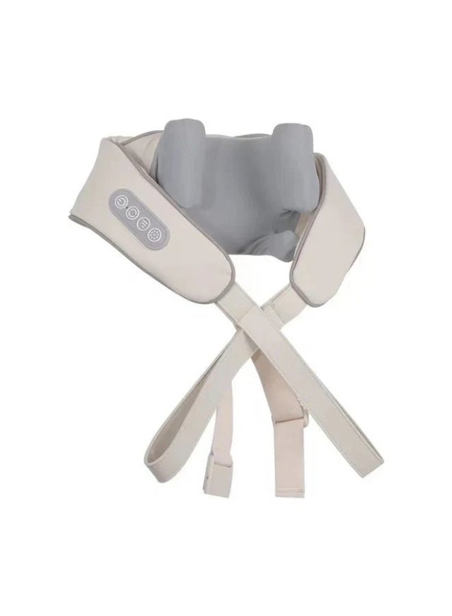 Wireless Neck & Shoulder Massager with Air Compression – Electric Multi-Function Massage Shawl with Heat for Back & Muscle Relaxation - Image 1