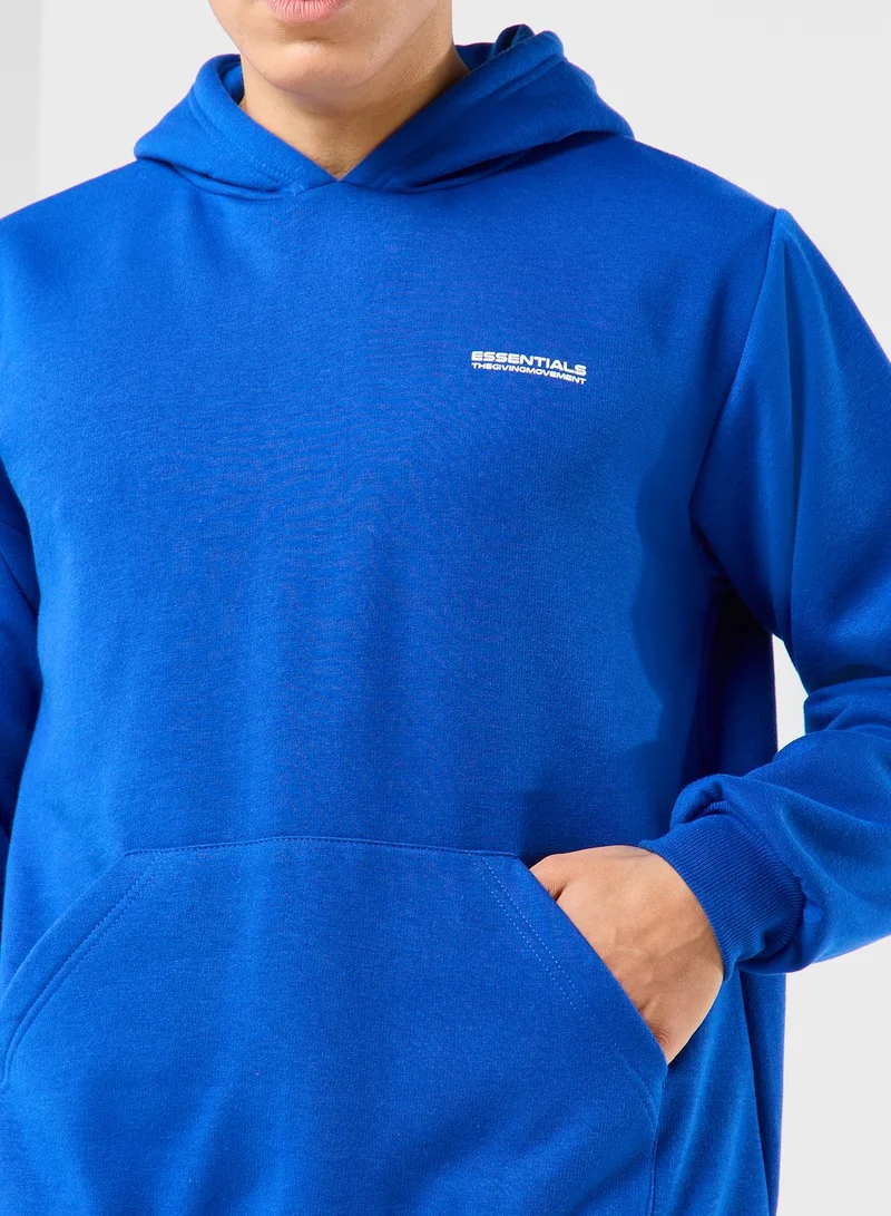 The Giving Movement Regular Logo Hoodie