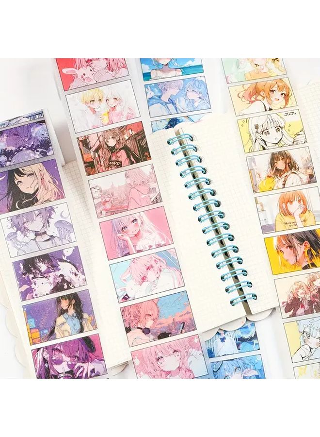 Dimensional Adventure Four Styles Anime Creative Tape For DIY Scrapbooking - Image 3