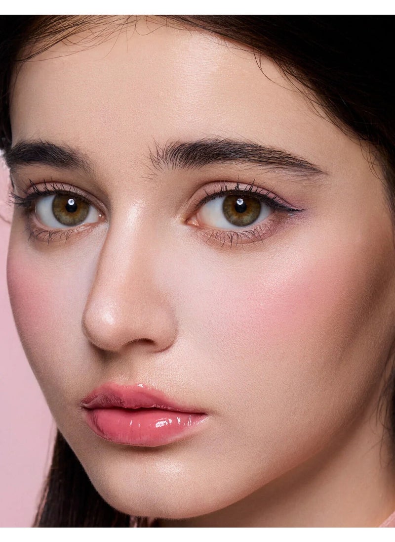 Flower Knows Butterfly Cloud Collar Rouge Box Highlighting & Blush Duo Powder Natural Finish 2-in-1 Highlighter And Blusher-02 Seaborne Moon  - Image 2