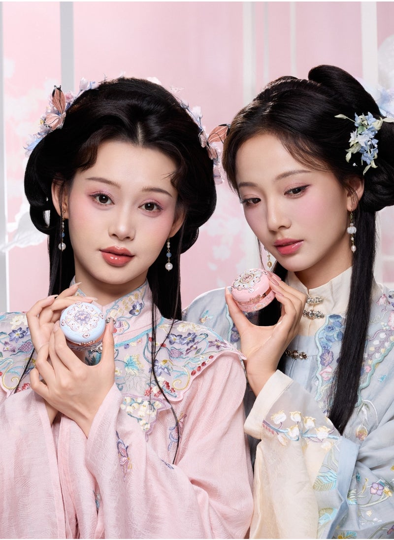 Flower Knows Butterfly Cloud Collar Rouge Box Highlighting & Blush Duo Powder Natural Finish 2-in-1 Highlighter And Blusher-02 Seaborne Moon  - Image 5