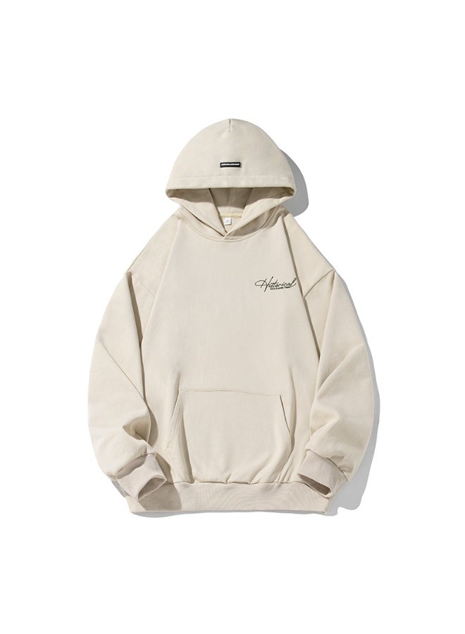 NIBEMINENT Hooded Sweatshirt Baggy Pullover Fashion Streetwear Casual Comfortable Top - Image 1