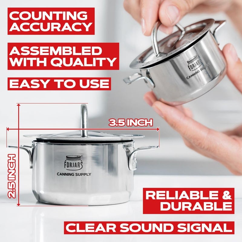 FORJARS Mechanical Kitchen Timer-for Cooking Wind up-Manual timers 60-Minute-Clock with Loud Alarm-No Batteries Required-Ideal for Food - Image 2