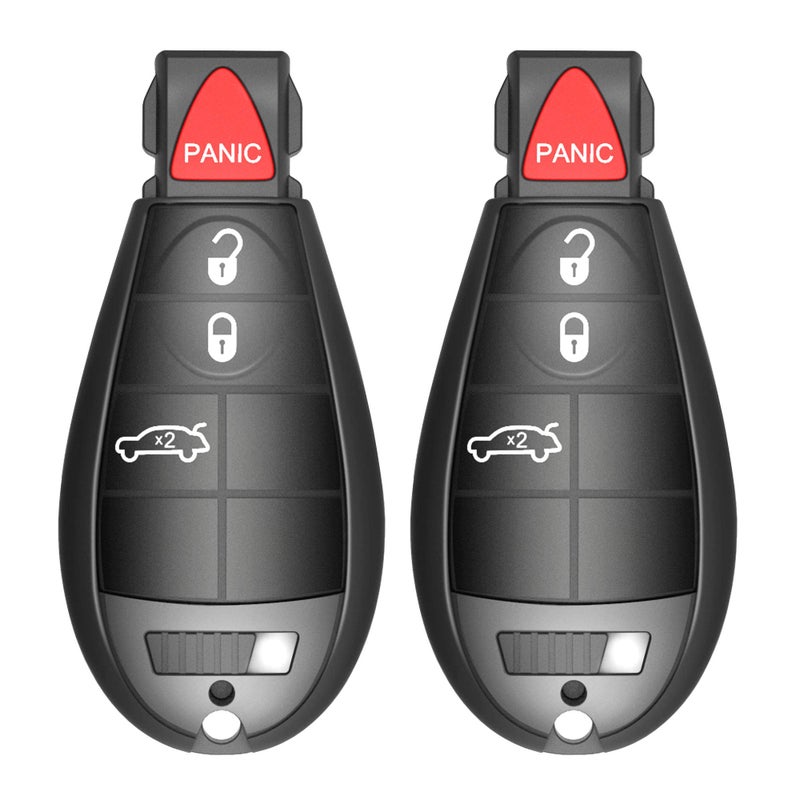 VOFONO 4 Button Key Fob Fit for 20082011 Chrysler 300 20082014 Dodge Caravan 20082013 Durango 20092013 Journey 20082012 Charger 20082014 Challenger M3N5WY783X IYZC01C