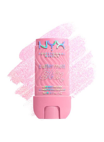 NYX PROFESSIONAL MAKEUP Buttermelt Stix, Glow Boosting Stix, up to 8 HR wear, My Melt Era