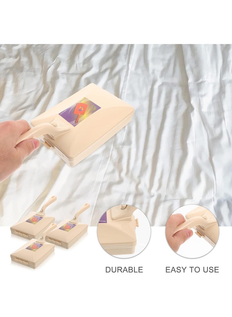 Bukela 3pcs Vacuum Brush Roller, Lint Brush Furniture, Lint Dog Hair Roller, Lint Shaver Lint Brush, Roller Bed Dusting Brush, Fuzz Remover Rug Shaver - Beige - Image 5