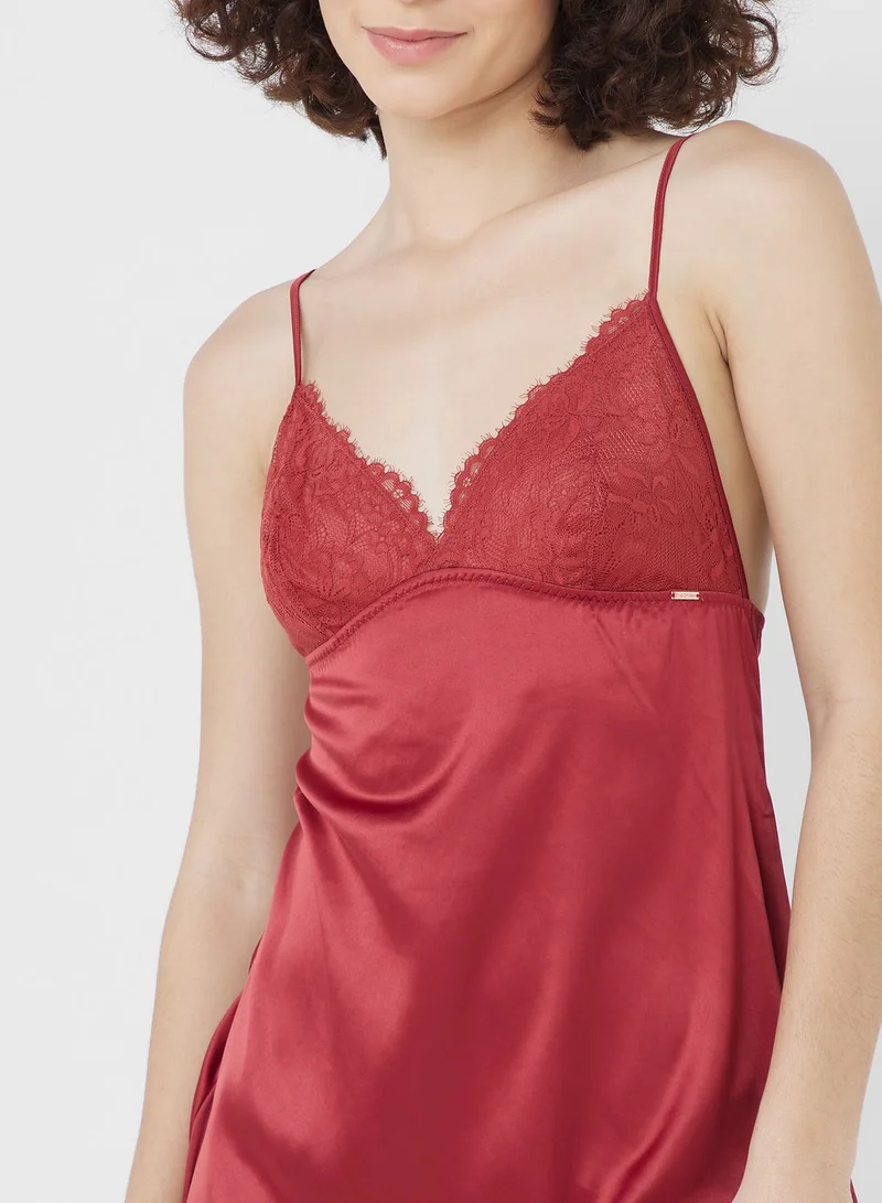 Dorina Strappy Satin Nightdress