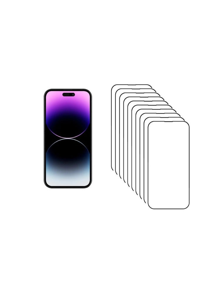AS2 iPhone 14/13/13 Pro tempered glass Clear Screen protector - 6.1inch (10 Pack set) - Image 1