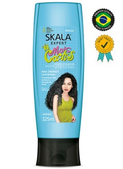 SKALA Original Conditioner Mais Cachos for Curly Hair With Dipanthenol Gently Moisturizing and Detangling 325 ml From Skala Expert (Brazilian)  - Image 1