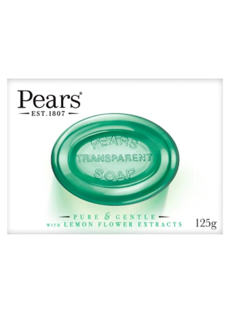 Pears transparent soap lemon flower 125g - Image 1