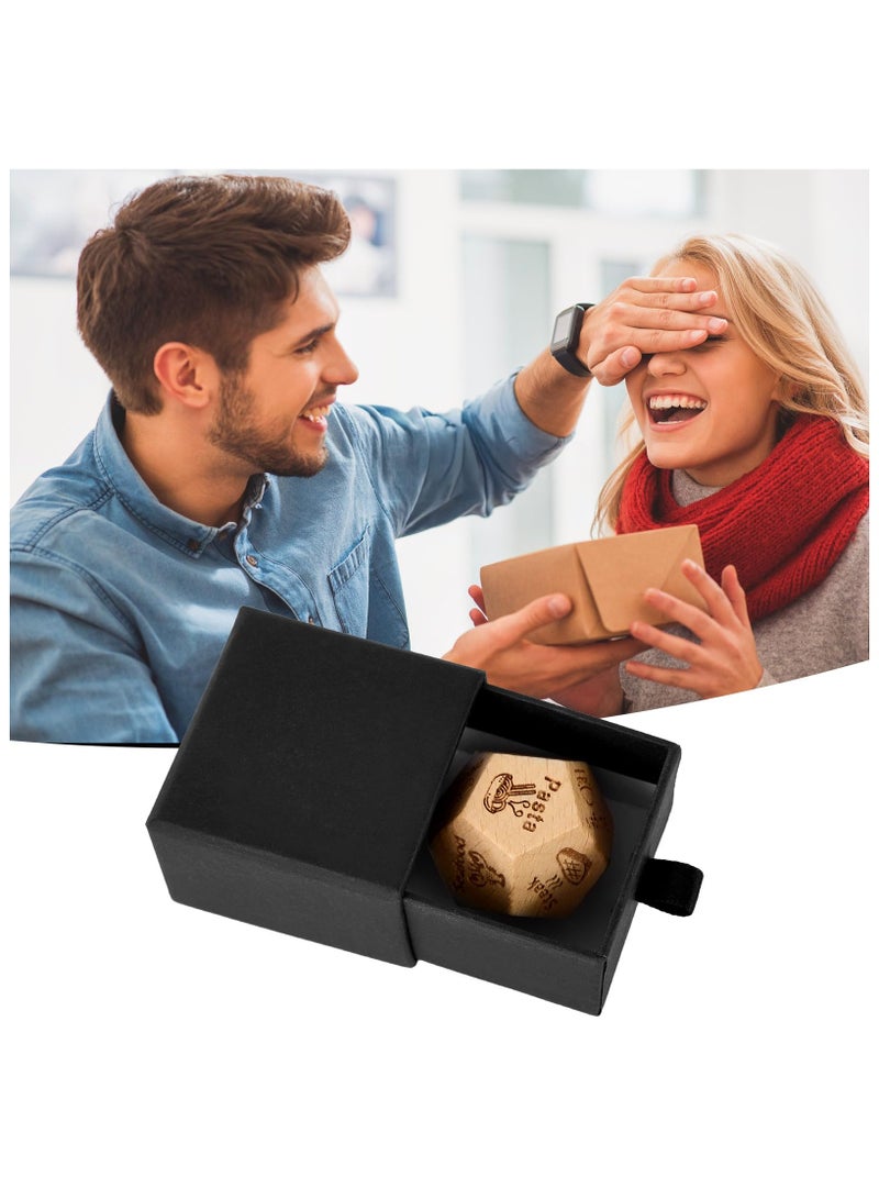 Valentines Day Gifts for Him Her, Date Night Dice Couples Gift for Him Her, Dinner Decider Dice, Anniversary Birthday Valentines Day for Husband Wife Boyfriend Girlfriend Women Men  - Image 3