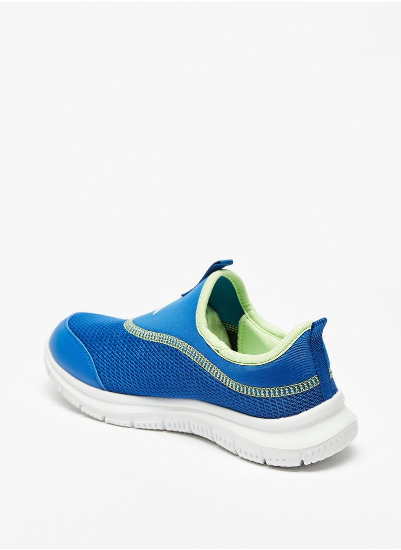 Oaklan by Shoexpress - Boys Textured Slip On Sports Shoes with Pull Tab Detail - Image 1