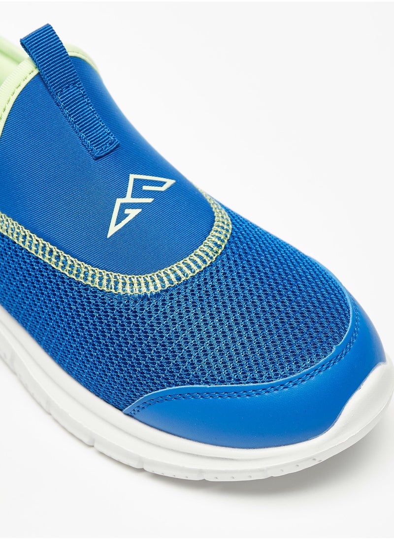 Oaklan by Shoexpress - Boys Textured Slip On Sports Shoes with Pull Tab Detail - Image 1