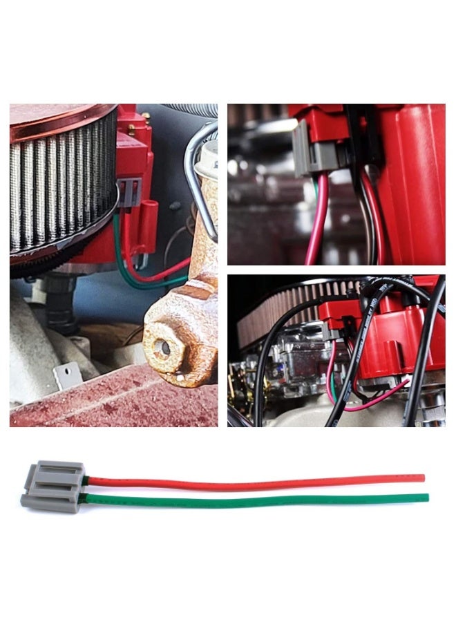 HEI Distributor Pigtail Wire Harness Tachometer Pigtails 12v Power u0026 Tach Connector Plug Compatible with RV Chevy GM HEI 170072 - Image 5