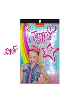 JoJo Siwa 4 ورقة ملصق غلاف foil وسادة زخرفية قابلة للجمع 200+ ملصقات لدفتر الصور حفلات الهدايا أكياس العيد ديكور الجدران للأطفال الصغار والأطفال والفتيات ألعاب وفنون وحرف  - Image 2