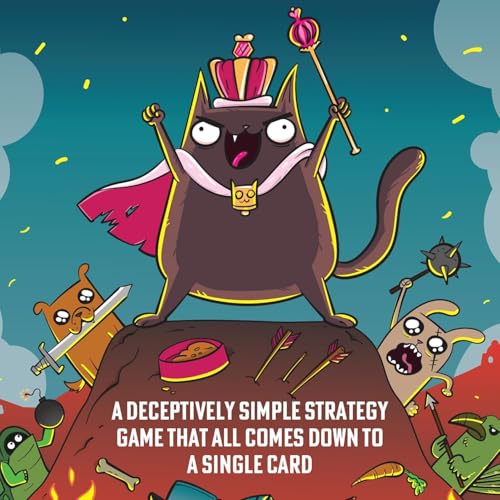 Exploding Kittens Power Hungry Pets in Collectible Tin by Exploding Kittens - 2-6 Players - Ages 7+ - 15 Minutes to Play - Strategic and Simple Card Game - Party Game, Family Game Night, Kid and Adult Card Game - Image 3