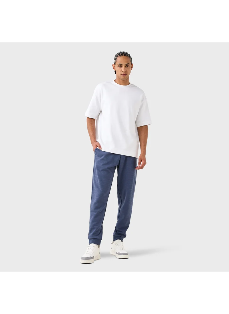 كابا Kappa Logo Detail Joggers with Drawstring Closure and Pockets