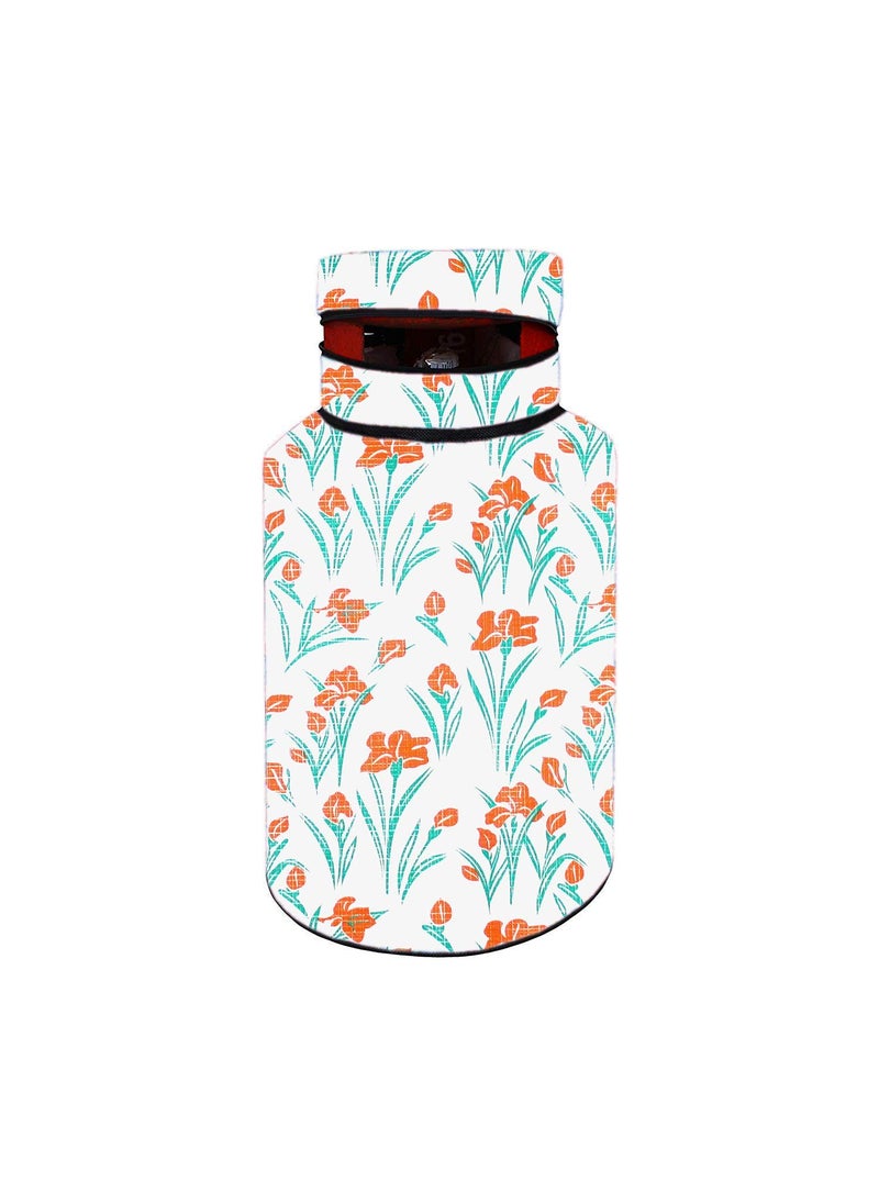 Decorly Furnishing Decorly Furnishing Printed Waterproof and Dustrproof Kitchen Gas Cylinder Cover Multi_04  - Image 3