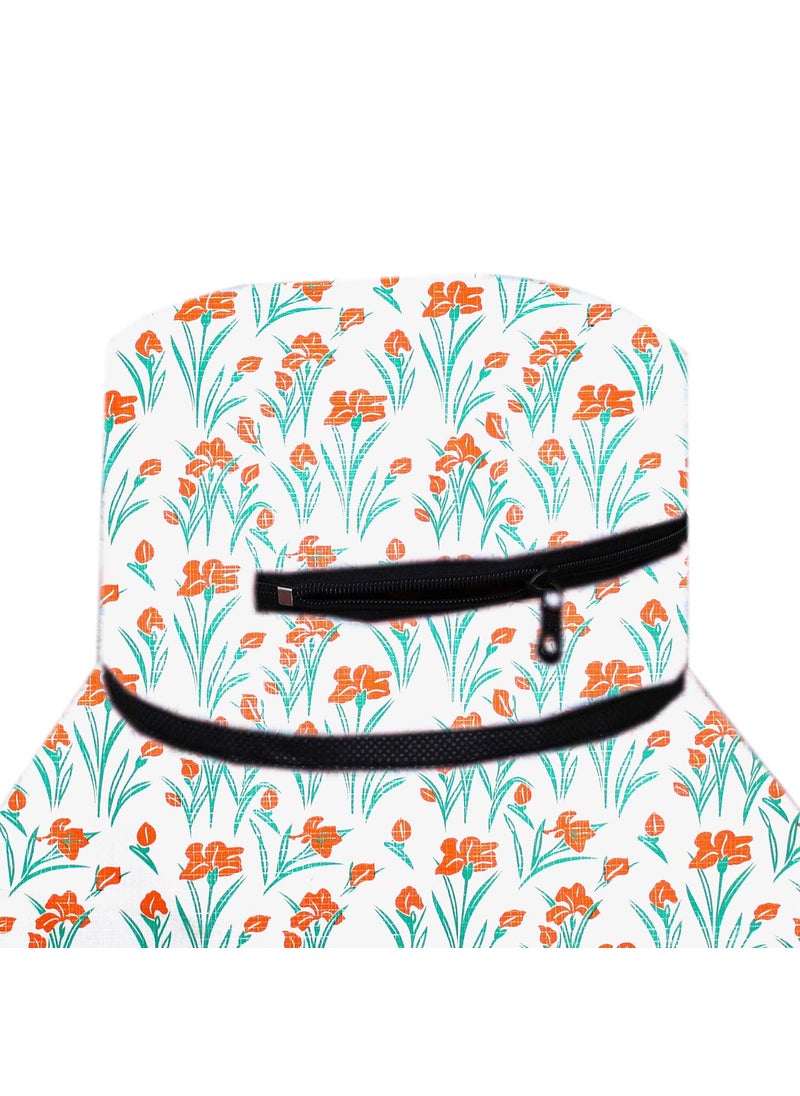 Decorly Furnishing Decorly Furnishing Printed Waterproof and Dustrproof Kitchen Gas Cylinder Cover Multi_04  - Image 4
