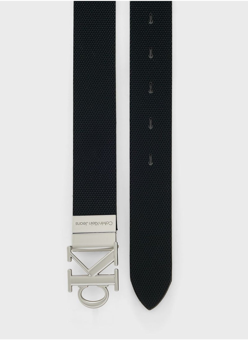 Calvin Klein Jeans Monogram Allocated Hole Belt  - Image 3