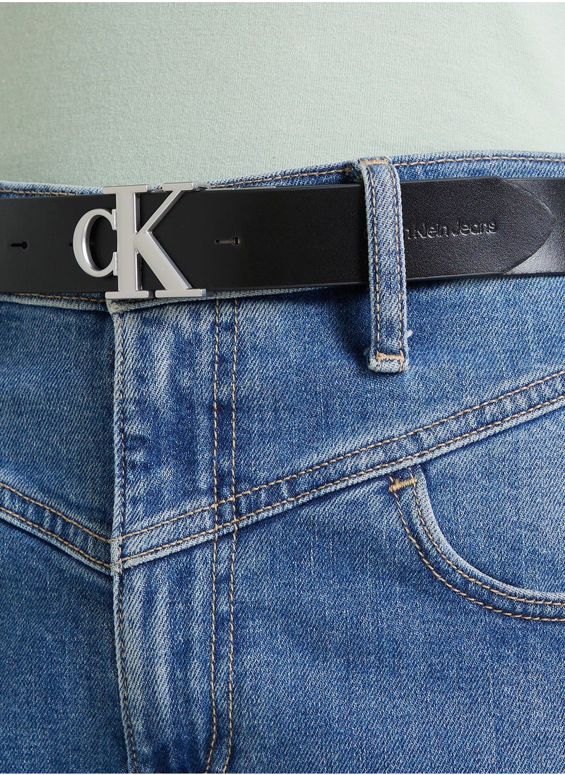 Calvin Klein Jeans Monogram Allocated Hole Belt  - Image 5