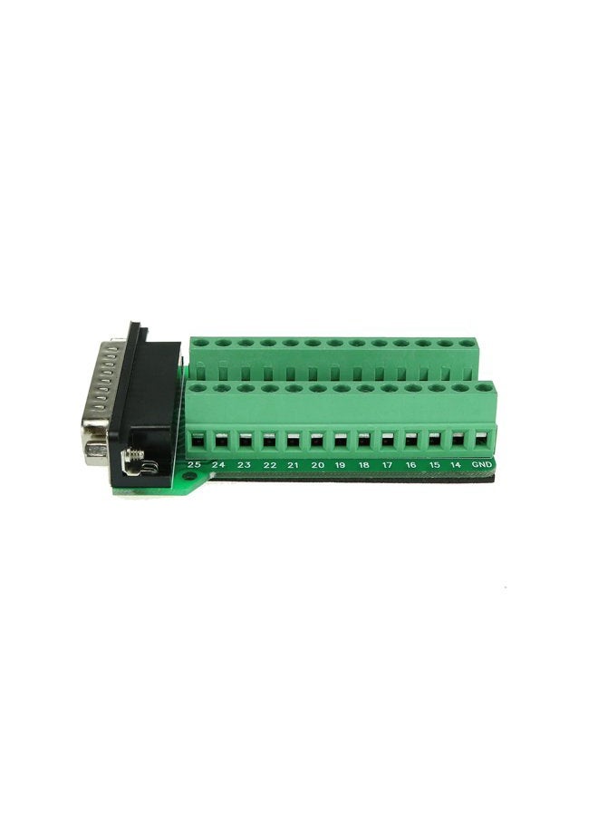 Twinkle Bay Connector Db25 D-sub Male Plug 25-pin Port Terminal Breakout PCB Board - Image 5