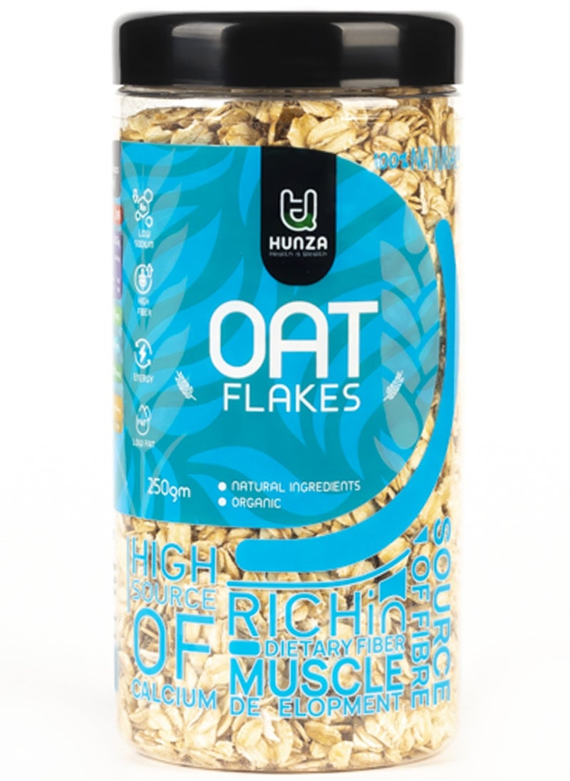 hunza Whole Grain Oats250g | 100% Natural, Rich in Fiber & Protein | 250g by Hunza  - Image 1