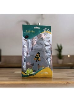 CRYSTAL Car air freshener in the shape of a tree, with a vanilla scent, with a hanging extension - 