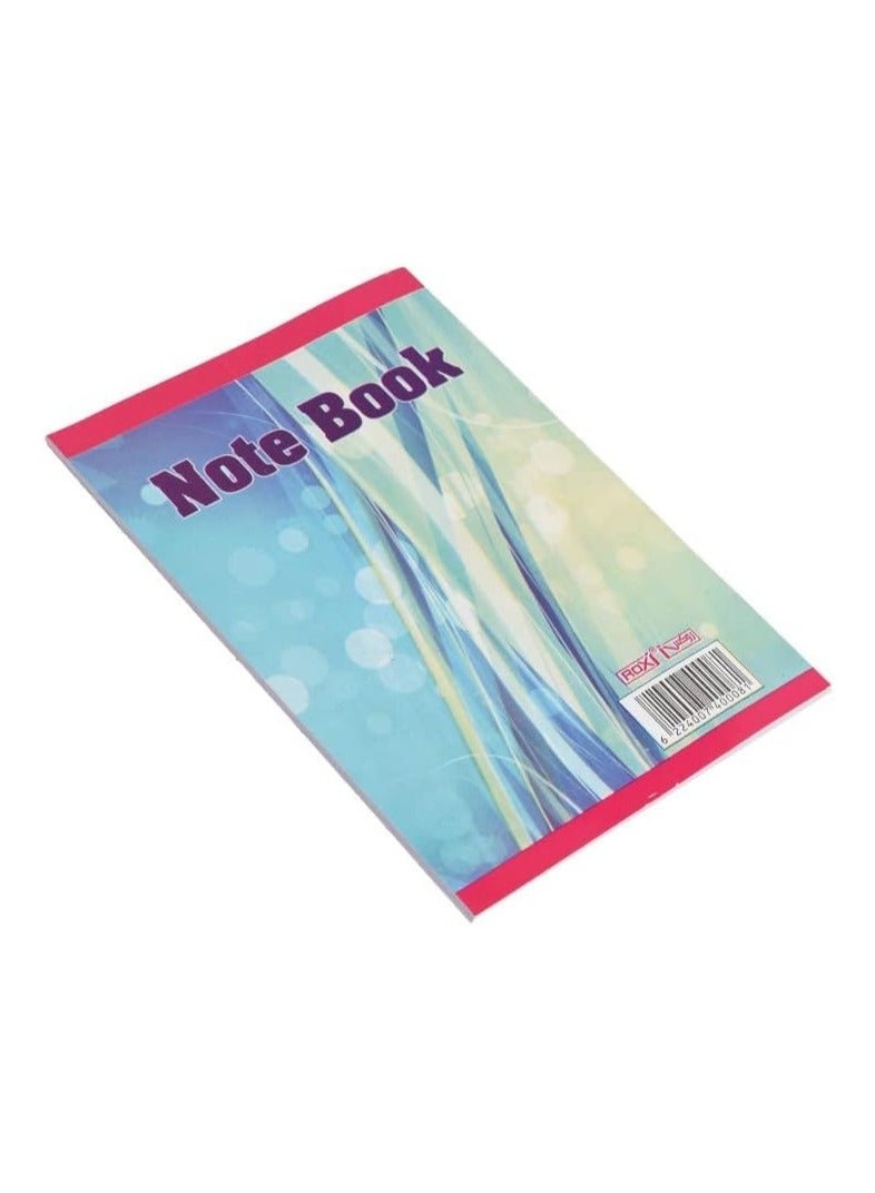 ROX High-quality stapled lined notebook 80 sheets -Multicolour - Image 2