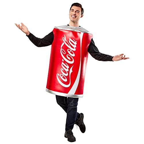 Rubies Coca-Cola: Can of Coke Costume for Adults, Unisex One Size - Image 2
