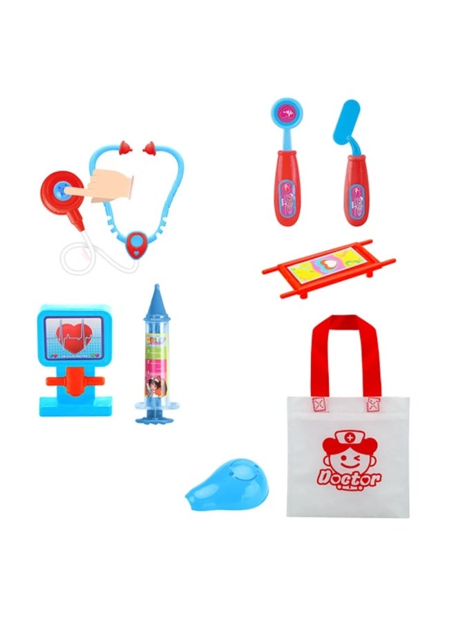 Stem Double Suction Plastic Male Doctor’s Medical Equipment Set w Bag - Image 2