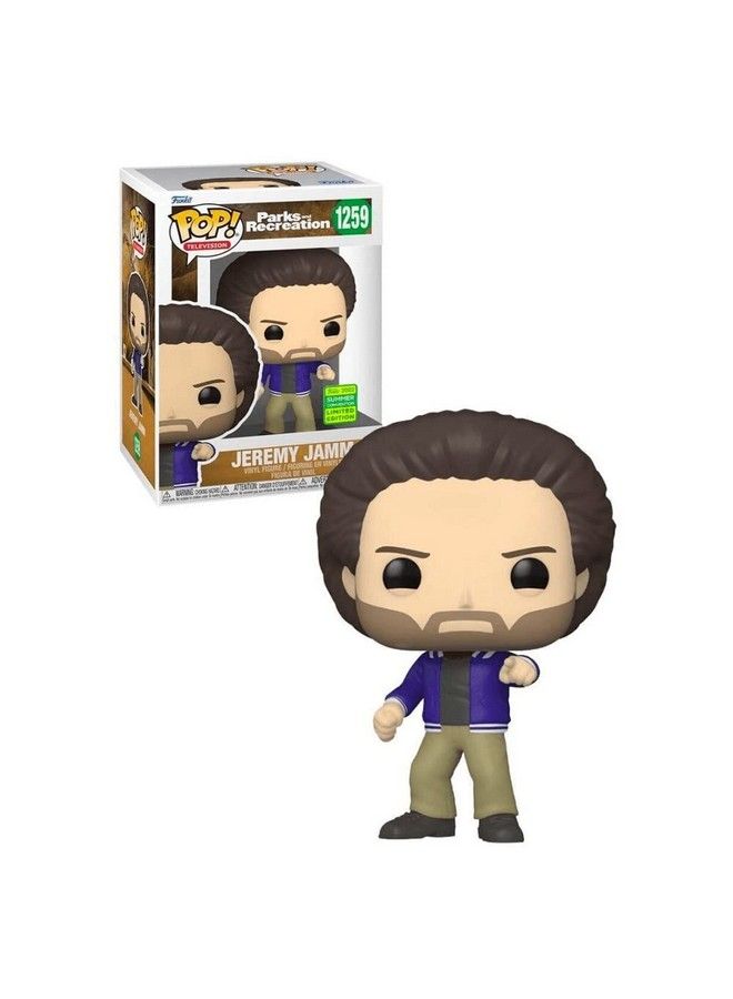 Funko Pop Television: Parks  Recreation  Jeremy Jamm Sdcc 2022 Summer Convention Exclusive - Image 1