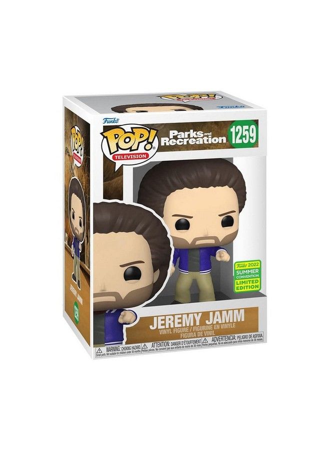 Funko Pop Television: Parks  Recreation  Jeremy Jamm Sdcc 2022 Summer Convention Exclusive - Image 3