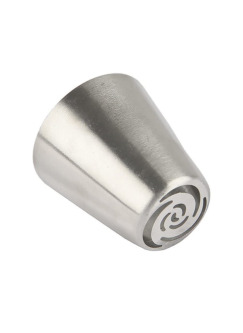 Fine Décor FineDecor Russian Piping Tip Cake Decoration Nozzle Cream Icing Piping Nozzle Tip Stainless Steel Nozzle Cream Puff Decor Pastry Icing Piping Tool 1 Piece D10  - Image 3