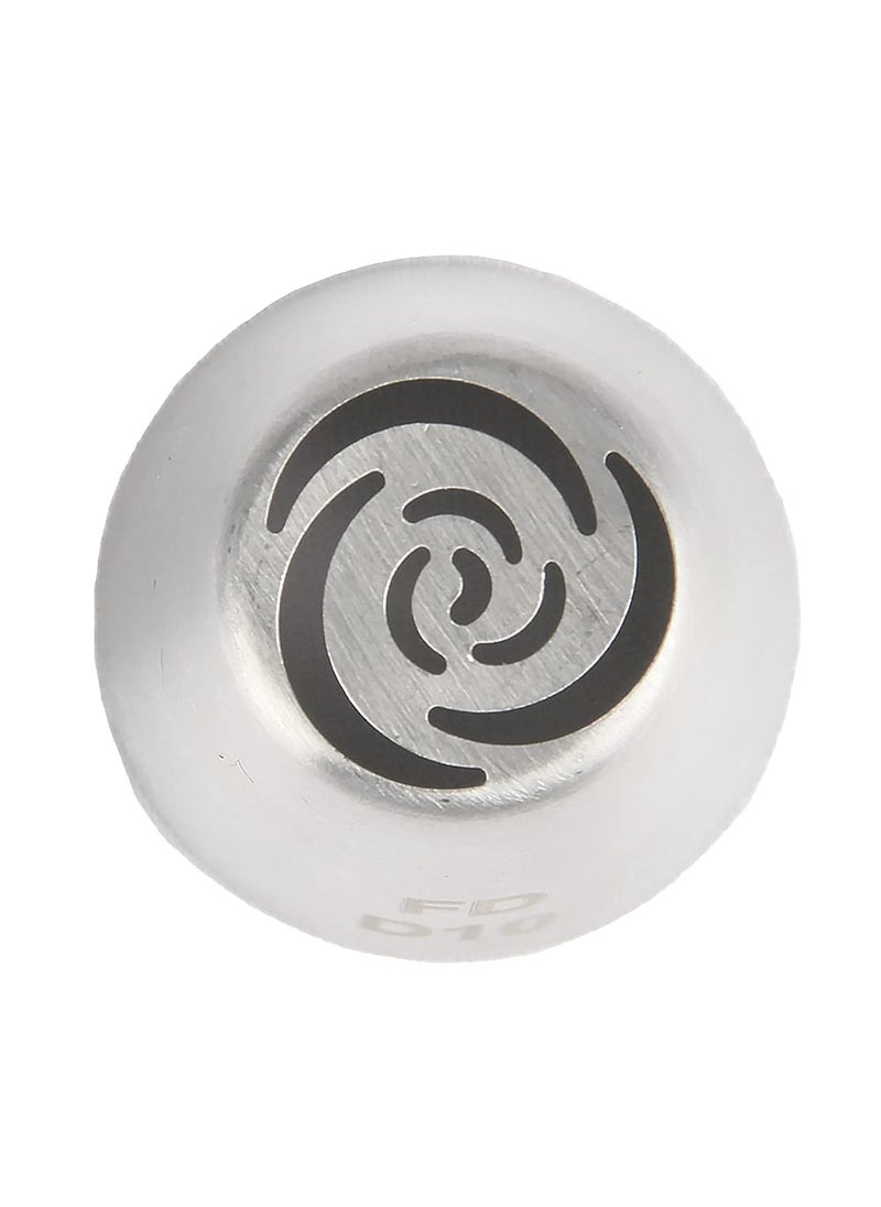 Fine Décor FineDecor Russian Piping Tip Cake Decoration Nozzle Cream Icing Piping Nozzle Tip Stainless Steel Nozzle Cream Puff Decor Pastry Icing Piping Tool 1 Piece D10  - Image 4