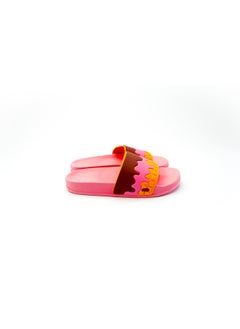 CUBS Chocolate Waffle Print Everyday Wear Eco-Friendly Pvc Slides For Kids Lightweight Easy To Wash And Anti-Slip Soles  - Image 5