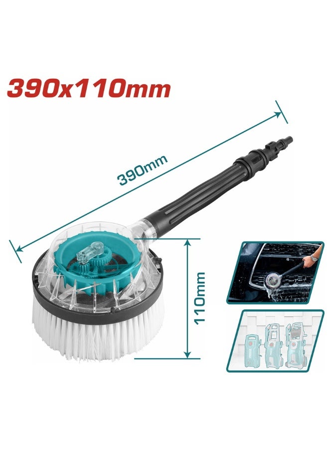 TOTAL Rotary Brush 390×110mm – Heavy-Duty Cleaning Brush for Floor Scrubbing, Surface Preparation & Industrial Cleaning - Image 1