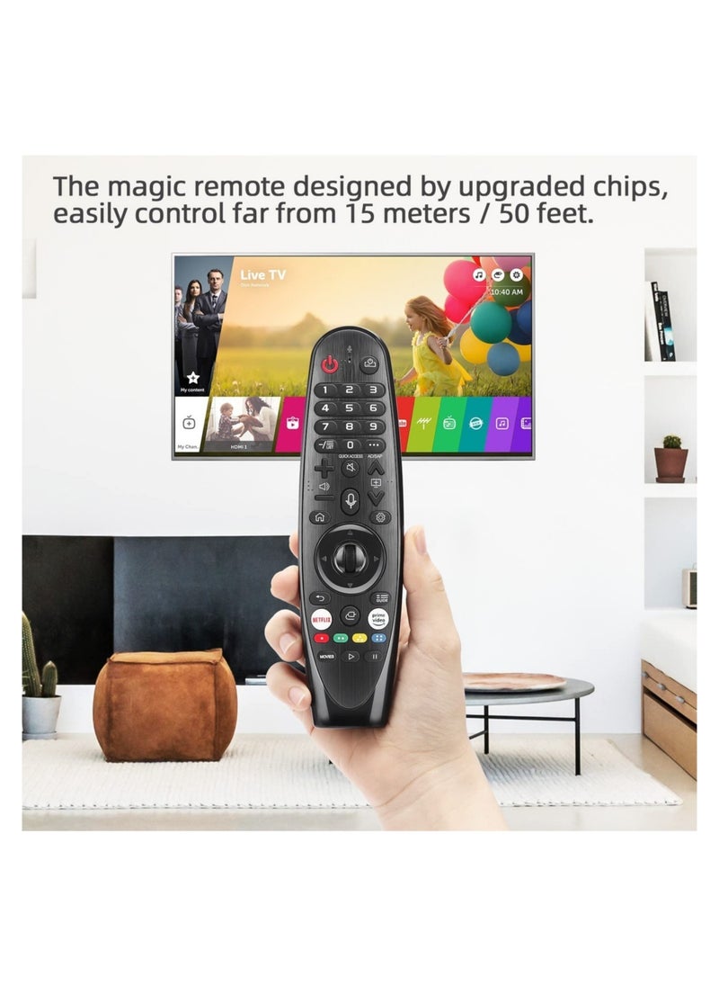 ELTRAZONE - Universal for LG Magic Remote Control, Replacement for LG LED OLED LCD 4K UHD Smart TV, with Buttons for Netflix, Prime Video - Image 1