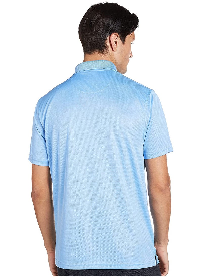 SANTHOME Men's All Day Fresh Half Sleeve Dryfit Polo T-Shirt with UV Protection  - Image 2