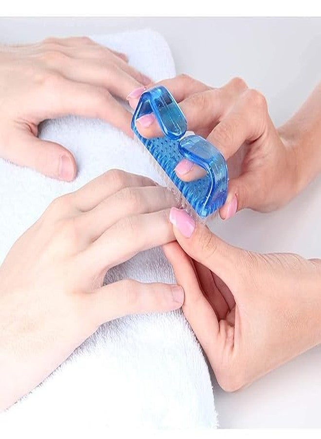 LANELLIE 2 Pcs Handle Grip Nail Brush Fingernail Cleaner Pedicure Scrub Foot Brushes Toes Cleaning Tool Kit (Multicolor) (PACK OF 2) (2 pcs) - Image 5