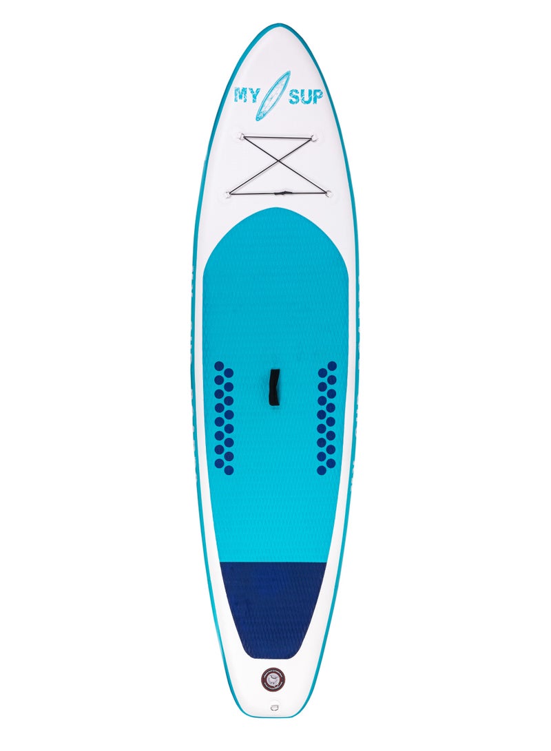 SHARMAX My SUP 10.6 Special Inflatable Stand Up Paddle Board with Kayak Seat | 10'6" Dual-Layer PVC | SUP & Kayak 2-in-1 | Adjustable Seat Included | 265L Displacement | Front Cargo System | Beginner-Friend - Image 2