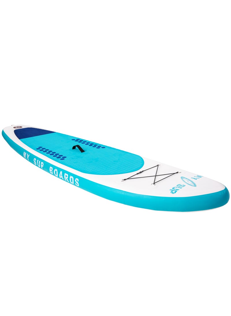 SHARMAX My SUP 10.6 Special Inflatable Stand Up Paddle Board with Kayak Seat | 10'6" Dual-Layer PVC | SUP & Kayak 2-in-1 | Adjustable Seat Included | 265L Displacement | Front Cargo System | Beginner-Friend - Image 3