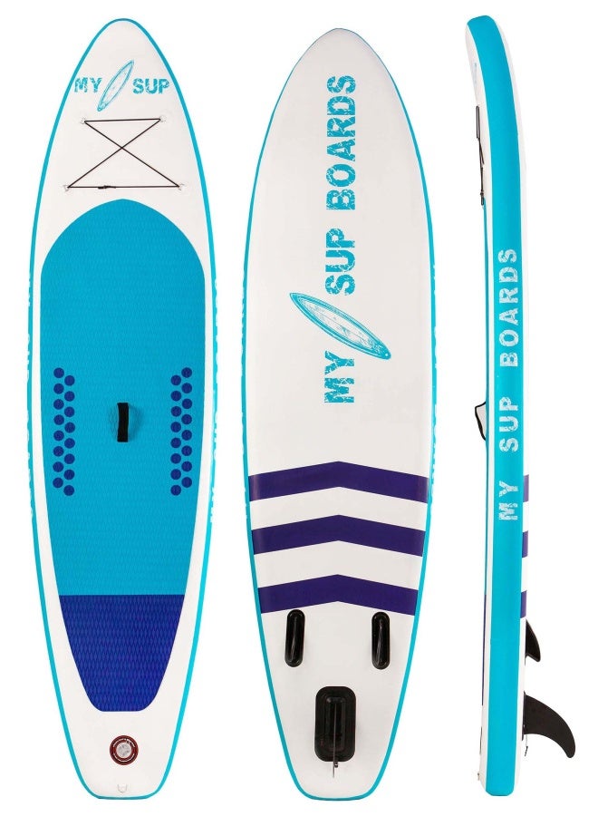 SHARMAX My SUP 10.6 Special Inflatable Stand Up Paddle Board with Kayak Seat | 10'6" Dual-Layer PVC | SUP & Kayak 2-in-1 | Adjustable Seat Included | 265L Displacement | Front Cargo System | Beginner-Friend - Image 1