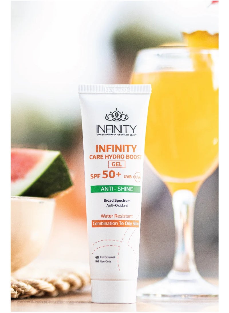 Hydro Boost Gel SPF50+ - Hydrating Sunscreen for Oily & Combination Skin - (60 ml)