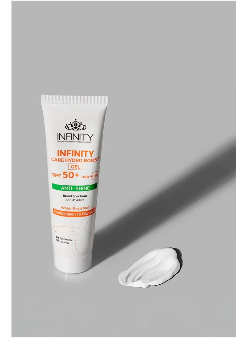 Hydro Boost Gel SPF50+ - Hydrating Sunscreen for Oily & Combination Skin - (60 ml)