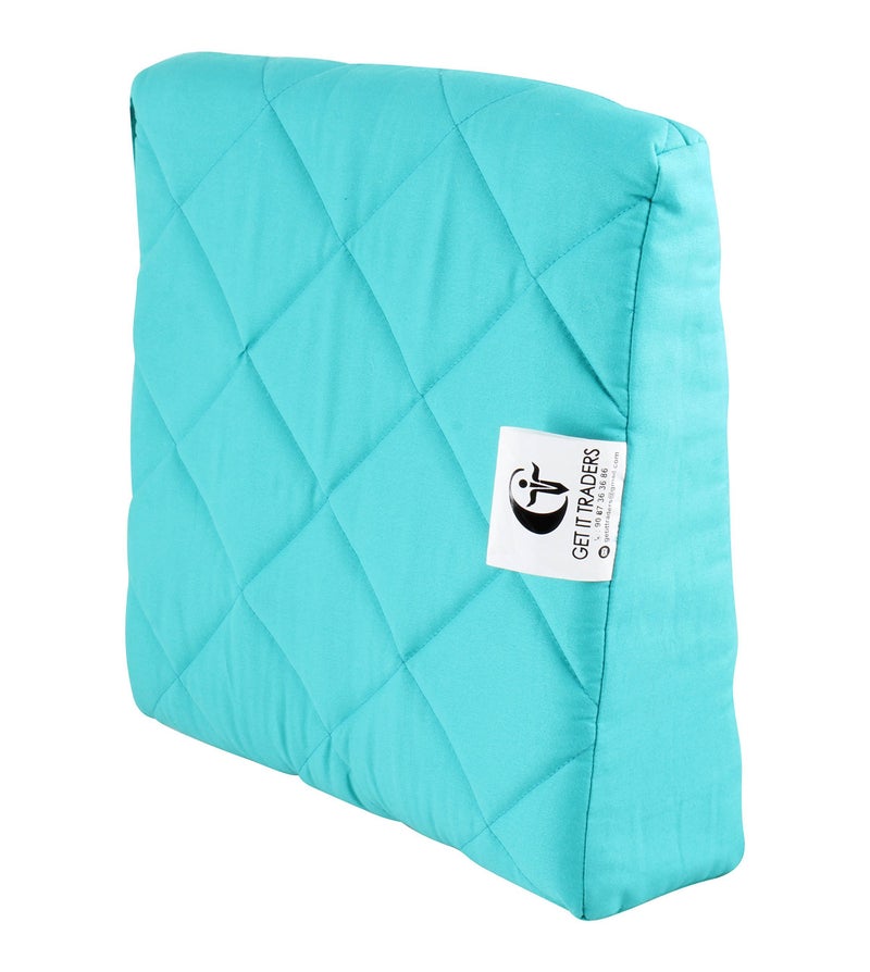 Get It GET IT Multi Use Wedge Pillow for Pregnancy Women and New Born Baby | Lower Back-Pain Relief |Knee Support Between Legs | Anti Vomiting and Milk Spitting for New Born Baby (Apple Green)  - Image 1