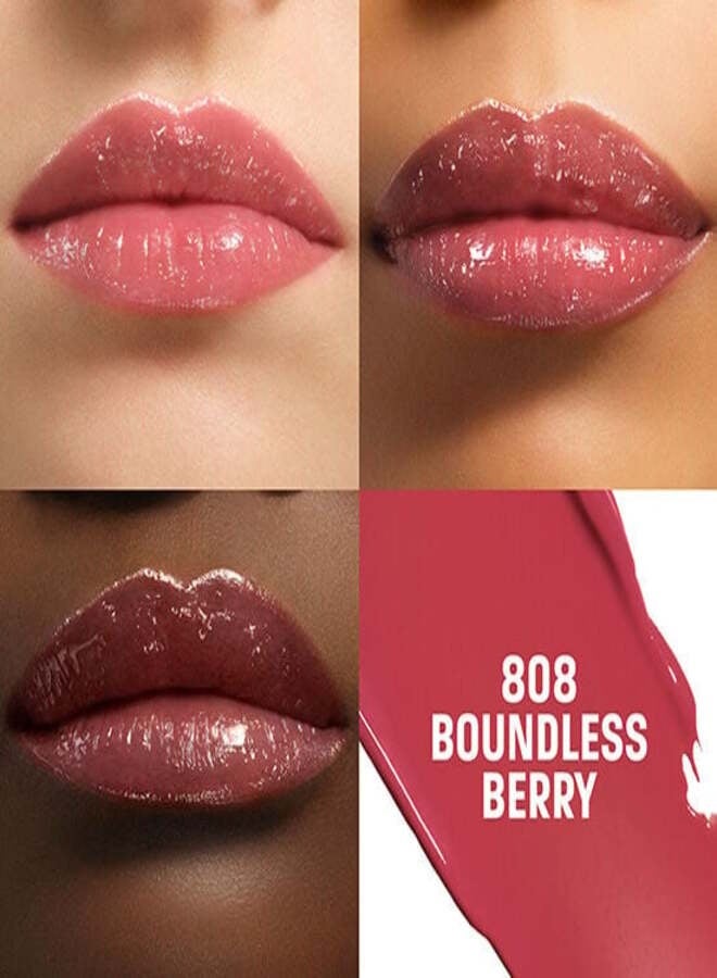 MAKE UP FOR EVER Artist ColorGlow Lip Balm 808 Boundless Berry– Hydrating Color-Enhancing Lip Balm, Glowy Finish, 4 g / 0.14 oz - Image 2