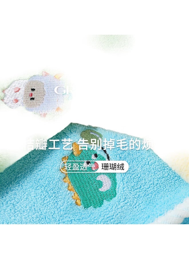 Grace A-Class Children'S Towels, 5 Pieces, Soft Face Towels For Girls And Boys, Quick-Drying, Absorbent, Small Towels For Babies, 50*25Cm - Image 3