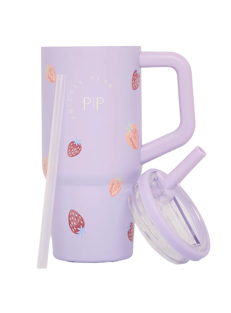 Prickly Pear Stainless Steel 20 Oz Hydrator 2.0 Water Bottle - Strawberry Patch